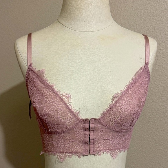 Free People Intimately Bralette in Lilac Lace - Picture 1 of 5